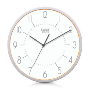 Ajanta Quartz Real Silent Sweep Movement Plastic Clock