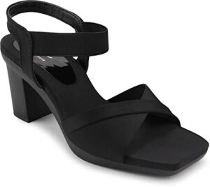 Fashion Casual Block Heels Sandals With Solid Comfortable Sole For Womens & Girls