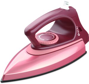 Bajaj Plastic Canvas Metallique Copper Dry Iron 1000W, Regular