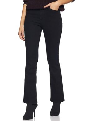 AKA CHIC Mid Rise Boot Cut Jeans