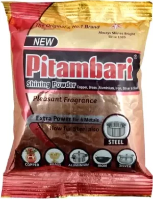 Pitambari Shining Powder Dishwashing Detergent  (200 g)