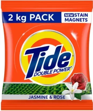 Tide Double Power Jasmine and Rose Detergent Powder 2 kg