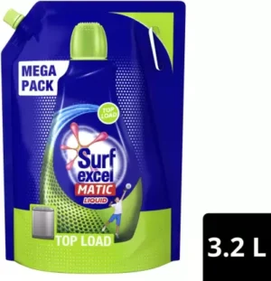Surf excel Matic Top Load Pouch Multi-Fragrance Liquid Detergent  (3.2 L)