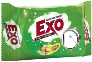 Exo Touch and Shine Ginger Twist Dishwash Bar  (500 g)