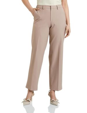 Symbol Premium Women's Wide Leg 4-Way Stretch Formal Trousers (Flexi-Waist | Wrinkle Resistant | Desk-to-Dinner)